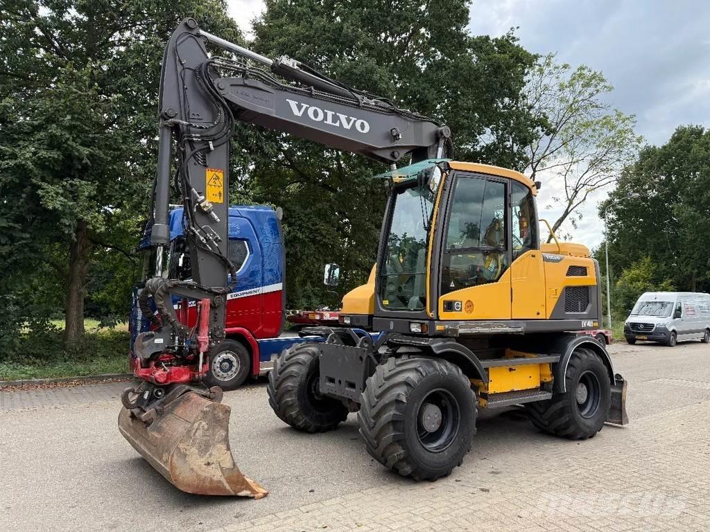 Volvo EW140D Колёсные экскаваторы