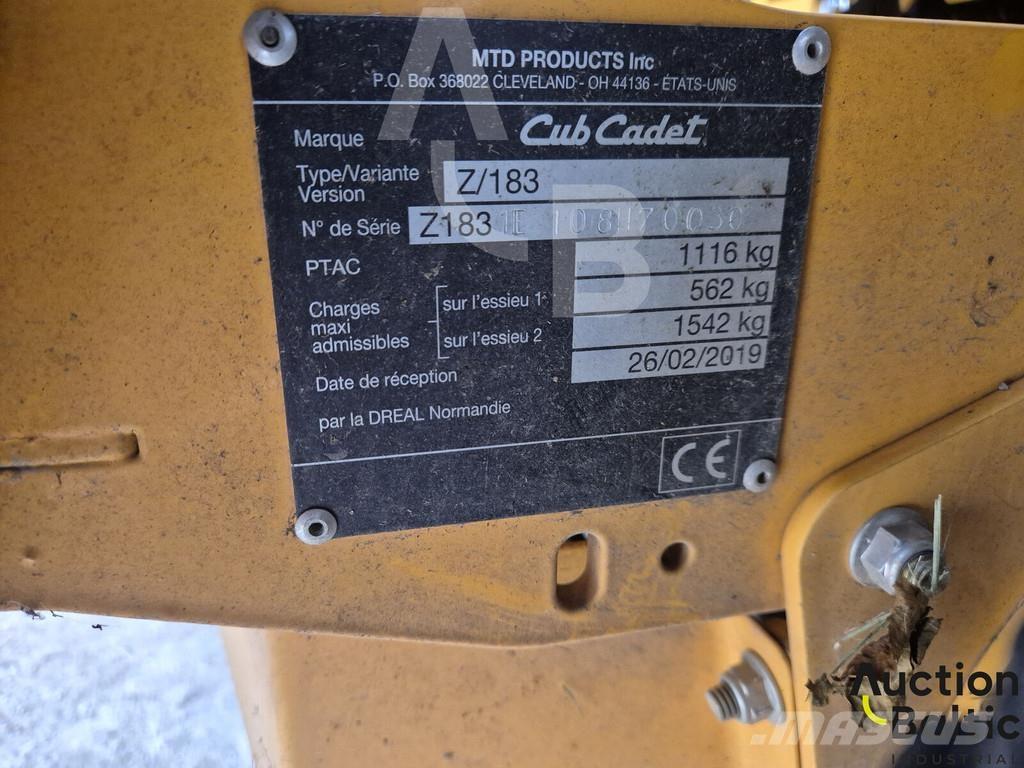 Cub Cadet Z/183 Самоходные газонокосилки