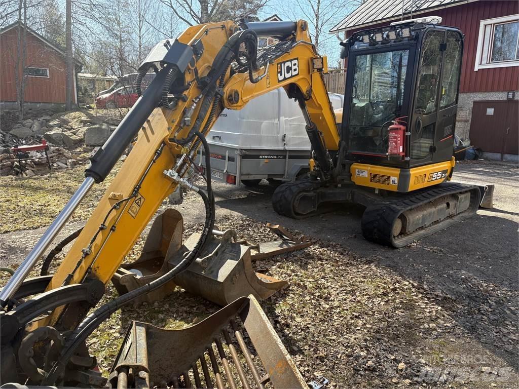 JCB 55Z-1 T3 Гусеничные экскаваторы