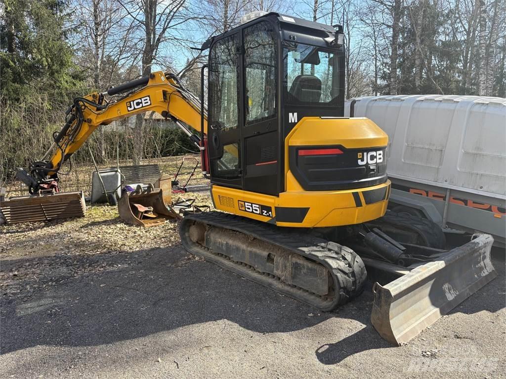 JCB 55Z-1 T3 Гусеничные экскаваторы