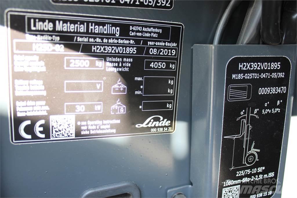 Linde H25D Дизельные погрузчики