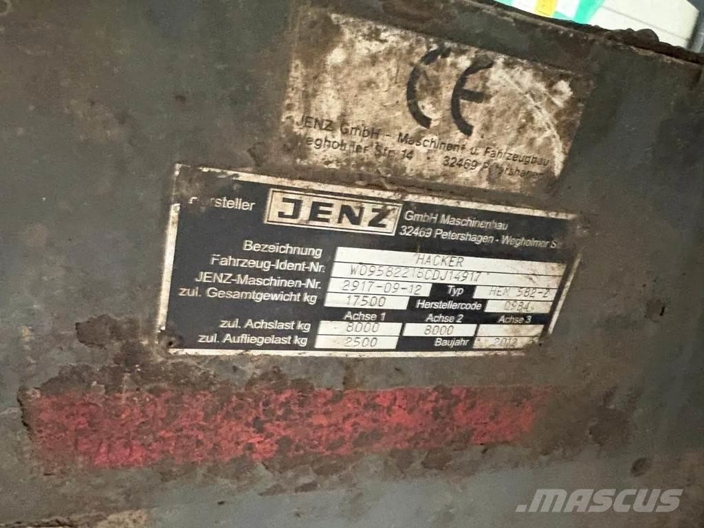 JENZ HEM 582Z Дробилки древесины