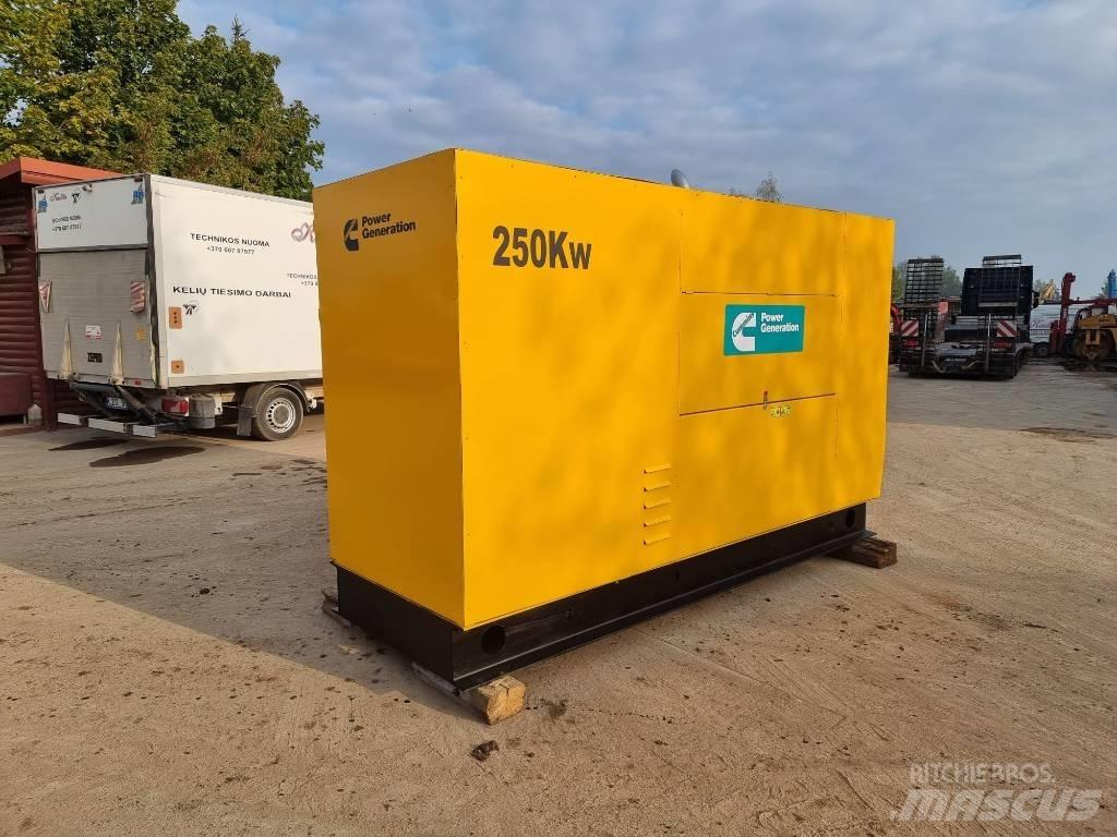 Cummins 250 KW Дизельные генераторы