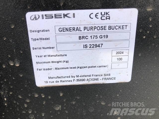 Iseki MX 1.75 BUCKET Коммунальная техника - Другие