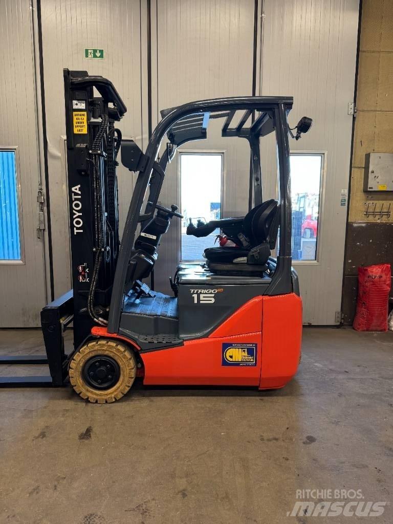 Toyota truck 8FBE15T Электропогрузчики