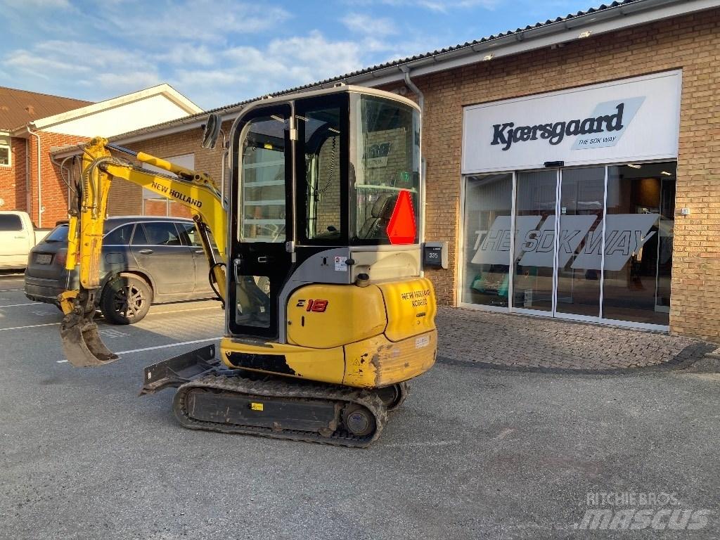 New Holland E 18 C Мини-экскаваторы