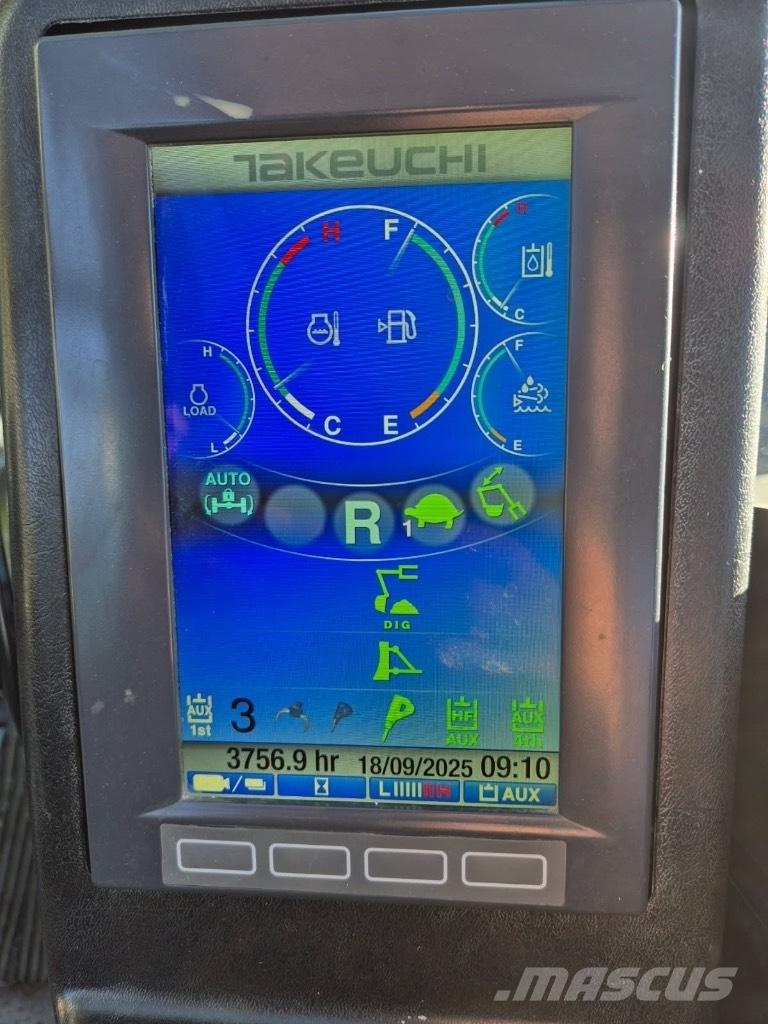 Takeuchi TB 295 W Колёсные экскаваторы