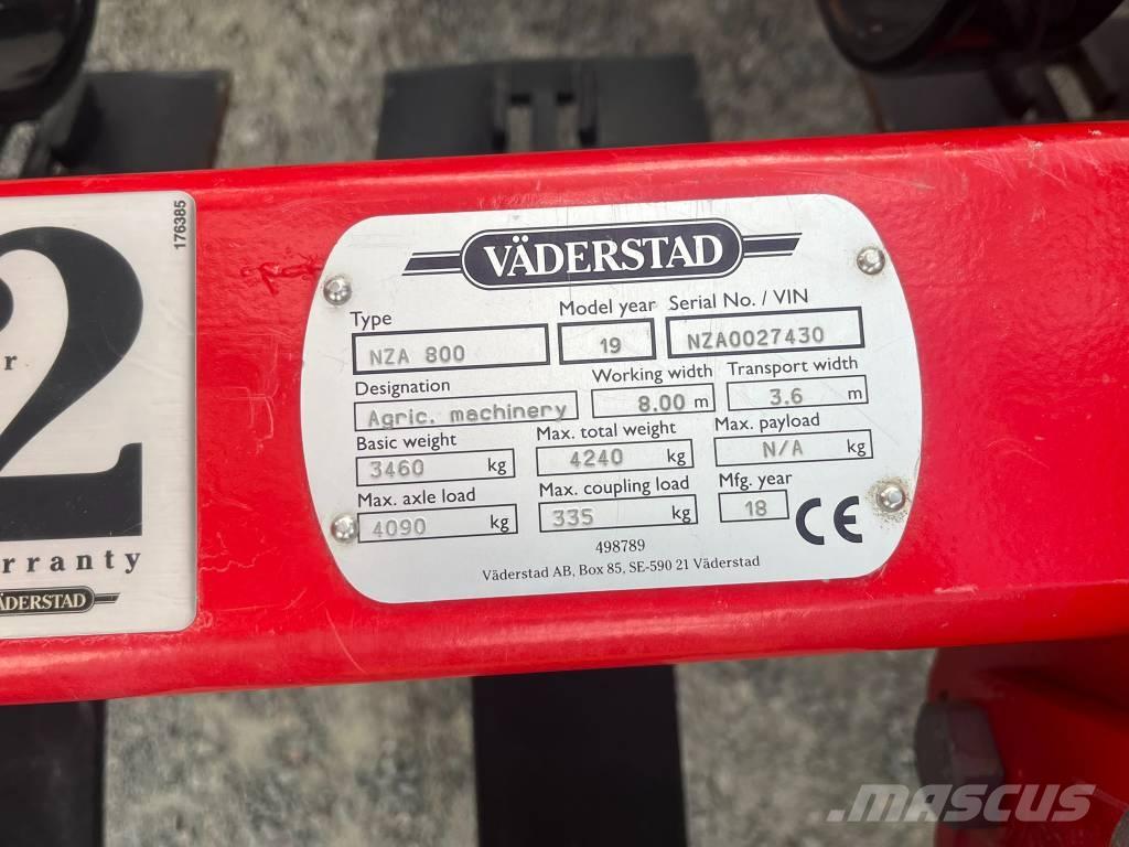Väderstad NZA800 Пружинные бороны