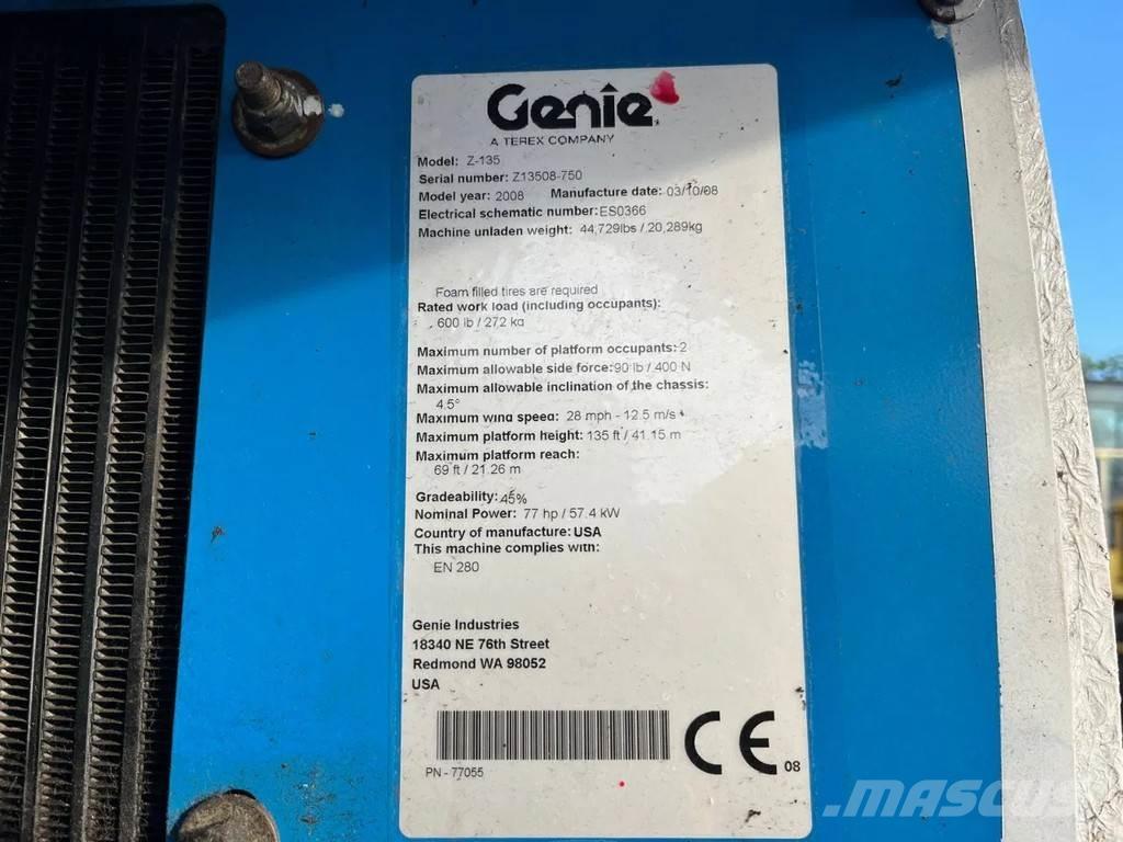 Genie Z-135 Коленчатые подъемники