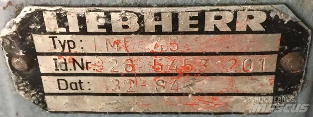 Liebherr LMF045 Гидравлическая система