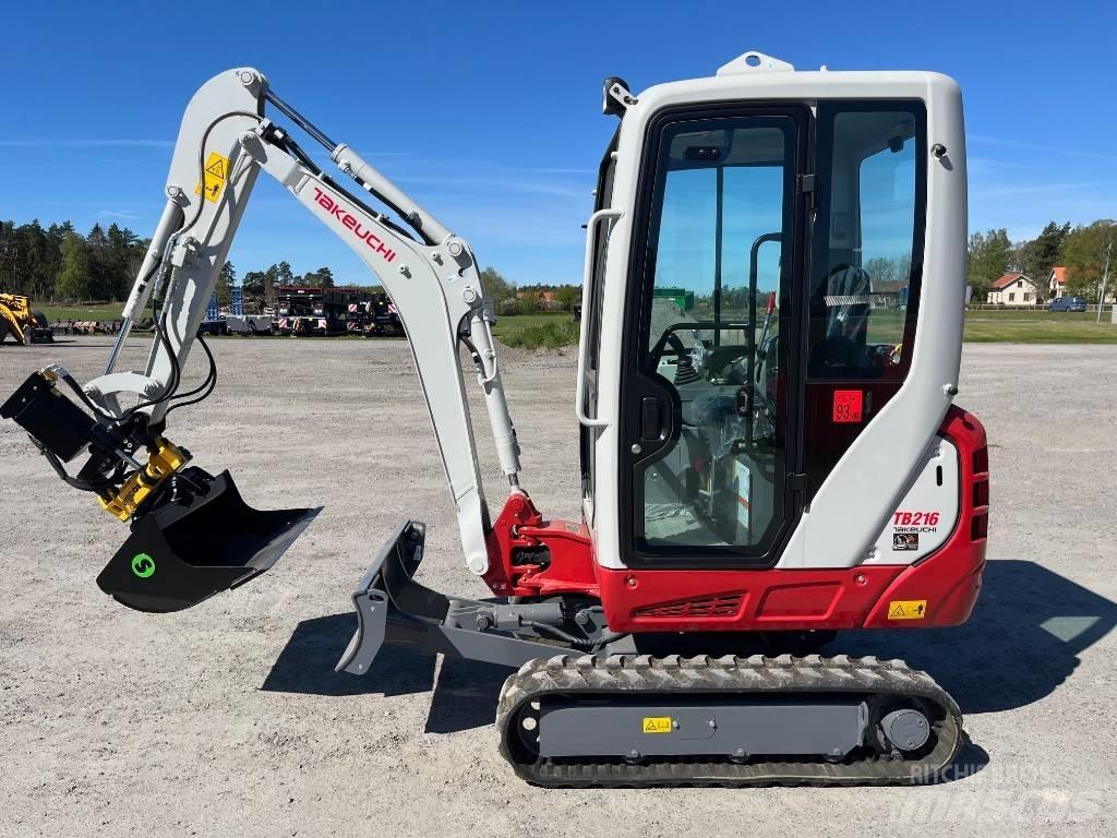 Takeuchi TB 216 A Мини-экскаваторы