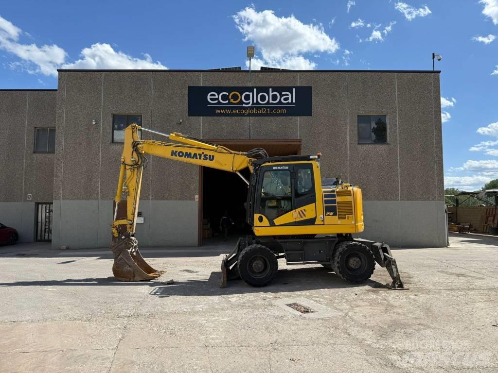Komatsu PW 148-11 Колёсные экскаваторы