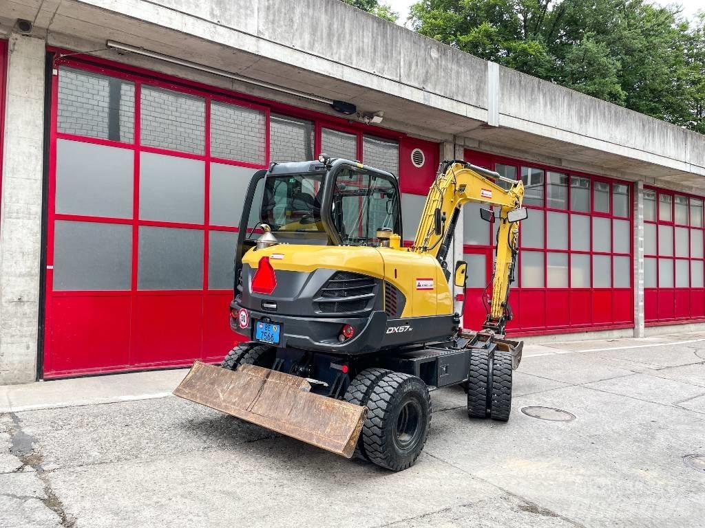 Doosan DX 57 W-5 Колёсные экскаваторы