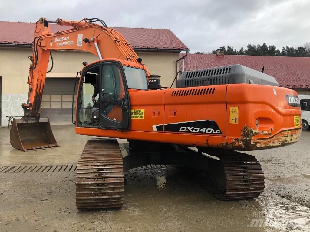 Doosan DX 340 LC Гусеничные экскаваторы