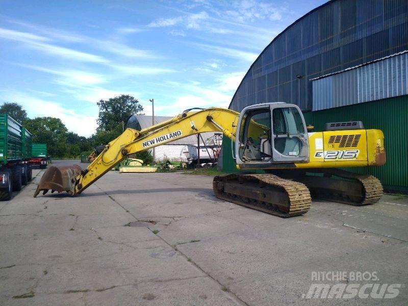 New Holland E 215 Гусеничные экскаваторы