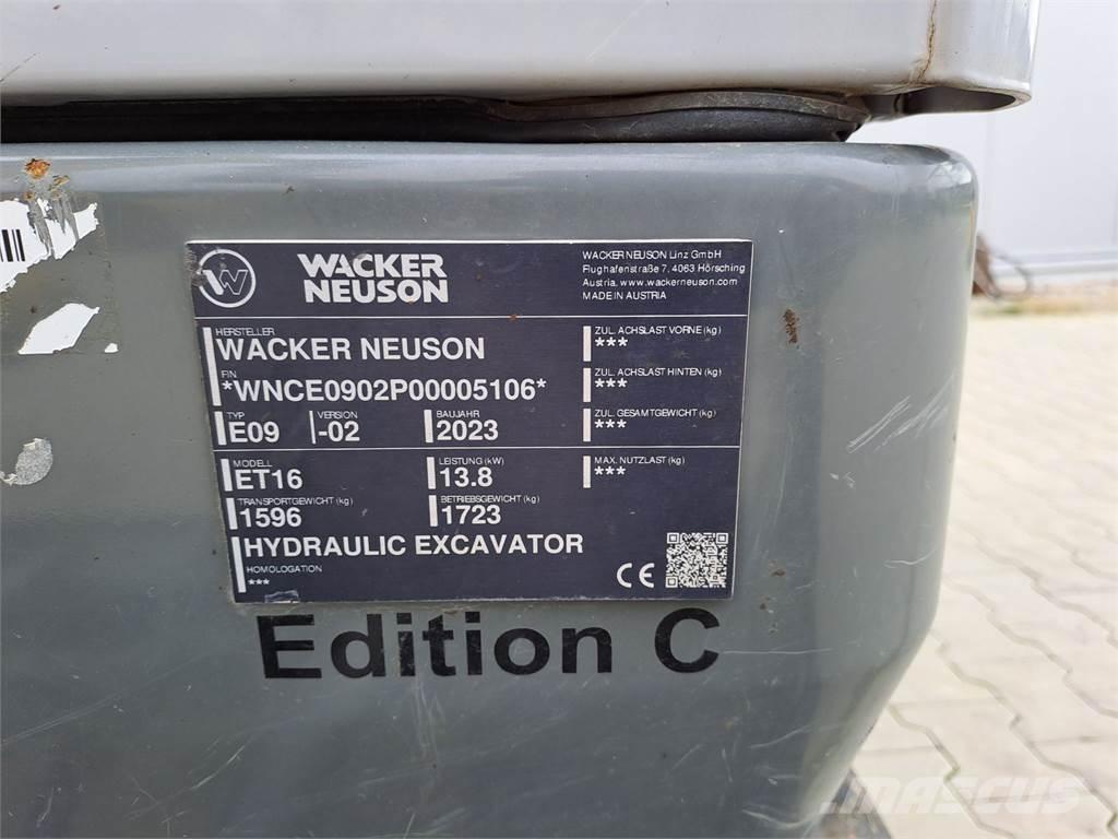 Wacker Neuson ET16 Гусеничные экскаваторы