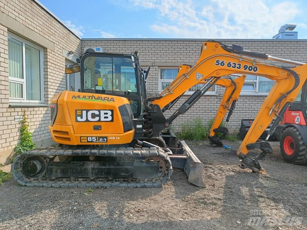 JCB 85Z-1 ECO Малые экскаваторы 7т-12т