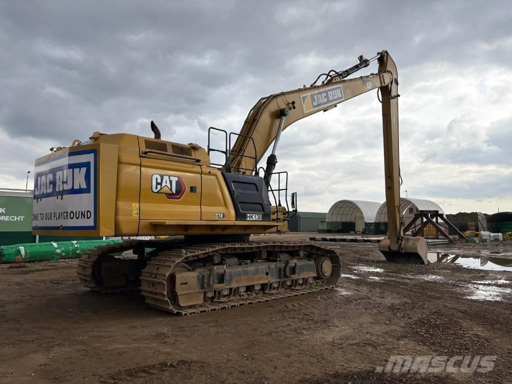 CAT 374 Long-reach Экскаваторы с большим вылетом
