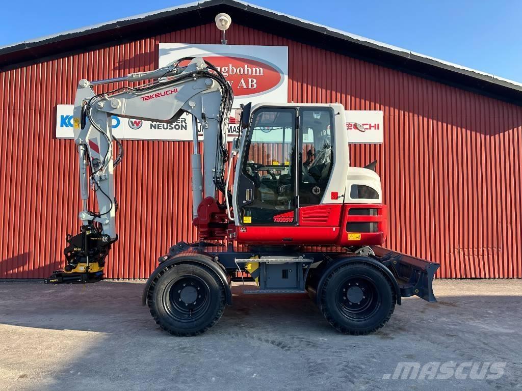 Takeuchi TB 395 W Колёсные экскаваторы
