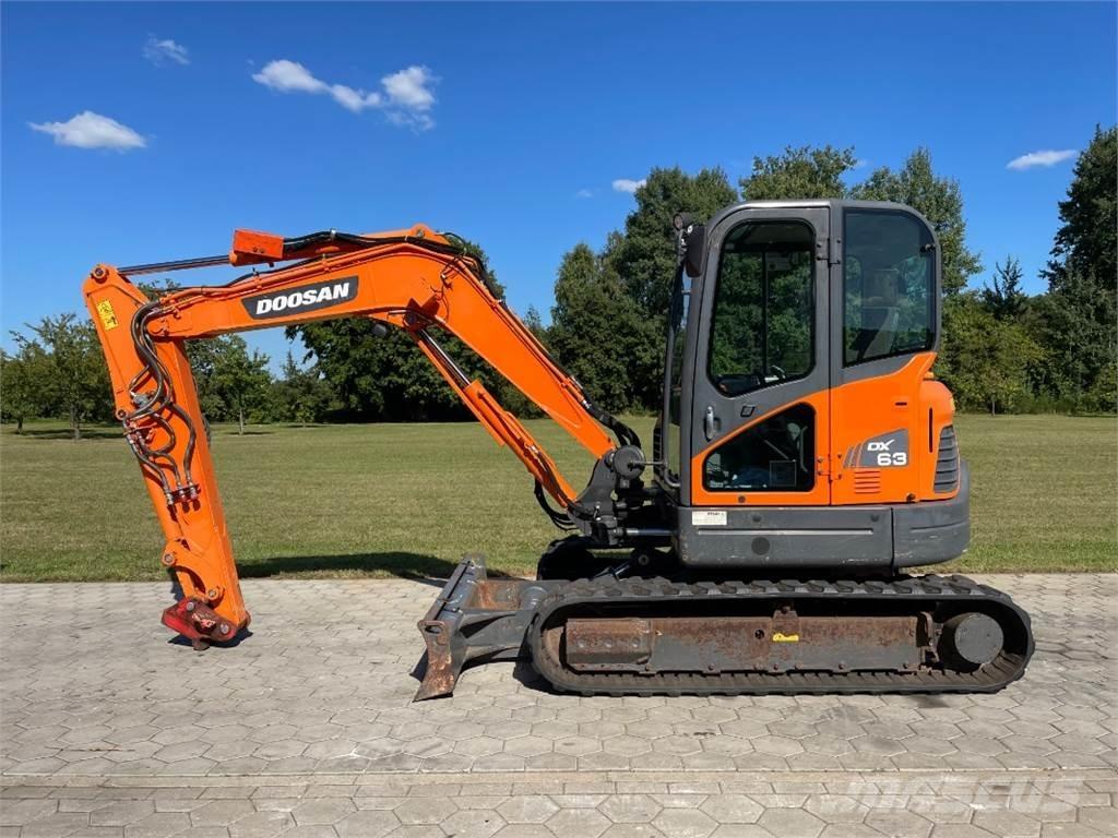 Doosan DX63-3 Мини-экскаваторы