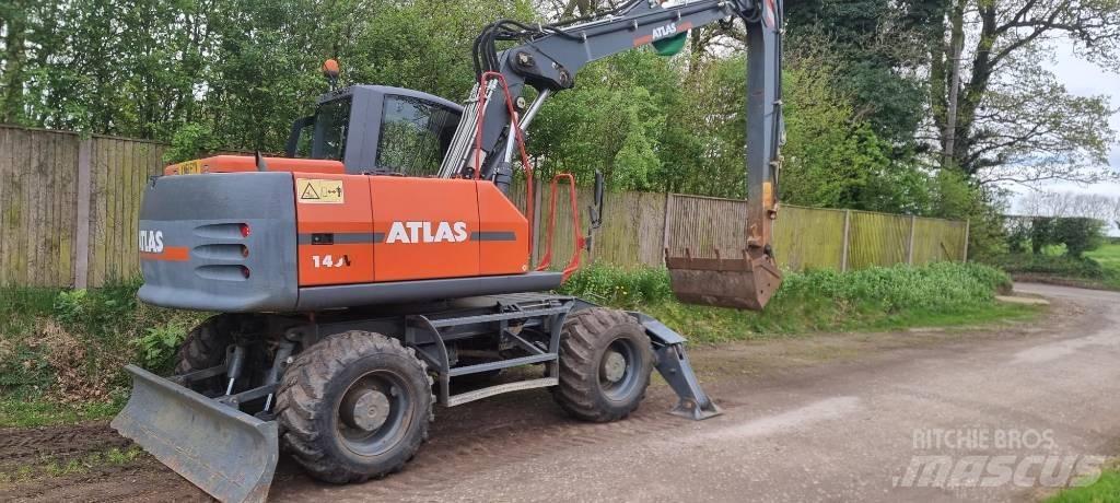 Atlas 140 W Колёсные экскаваторы