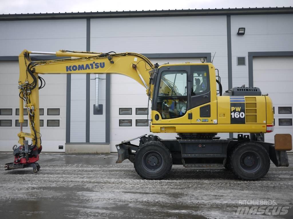 Komatsu PW 160-8 Колёсные экскаваторы