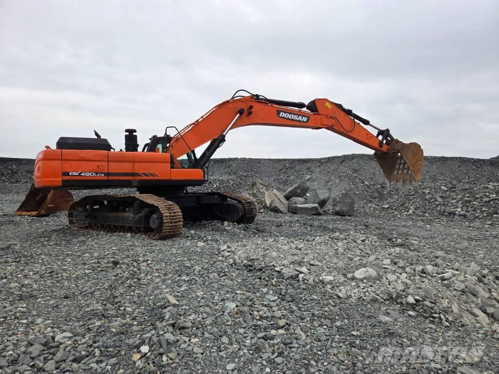 Doosan DX 480 LCA Гусеничные экскаваторы