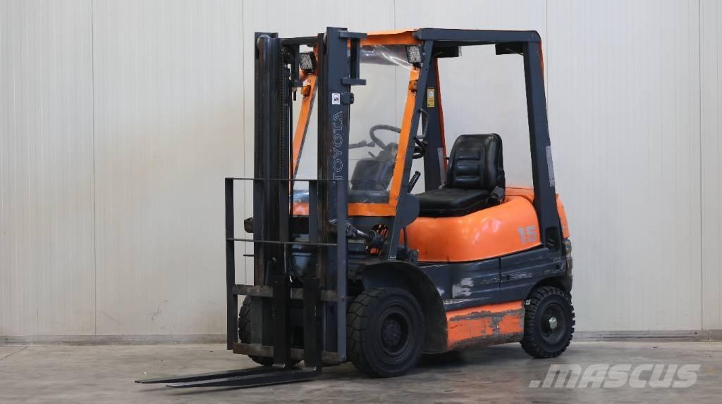 Toyota 6FDL15 Дизельные погрузчики
