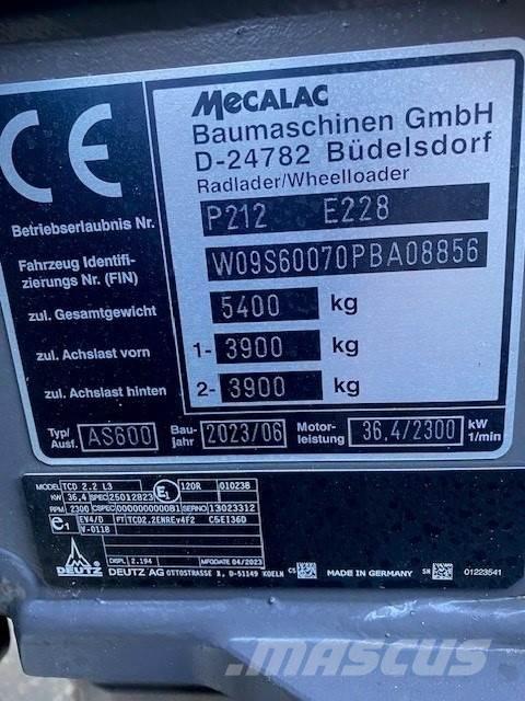 Mecalac AS600 Сельхозтехника - Другие