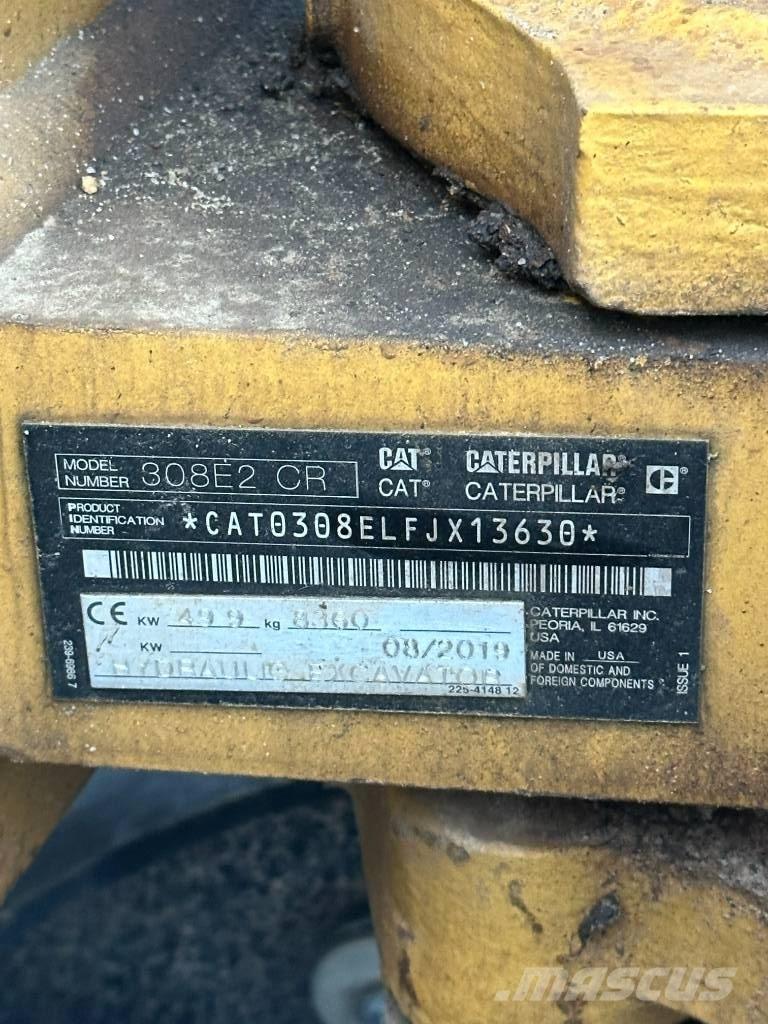 CAT 308 E 2 CR Малые экскаваторы 7т-12т