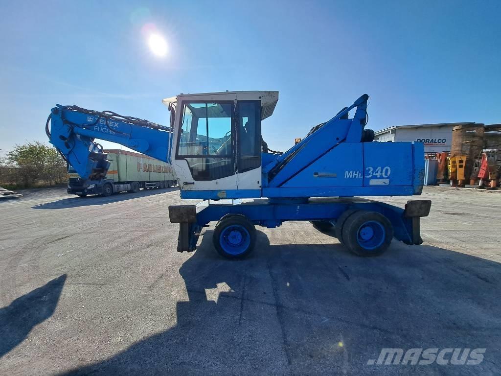 Fuchs MHL  340C FQC Перегружатели металлолома/промышленные погрузчики