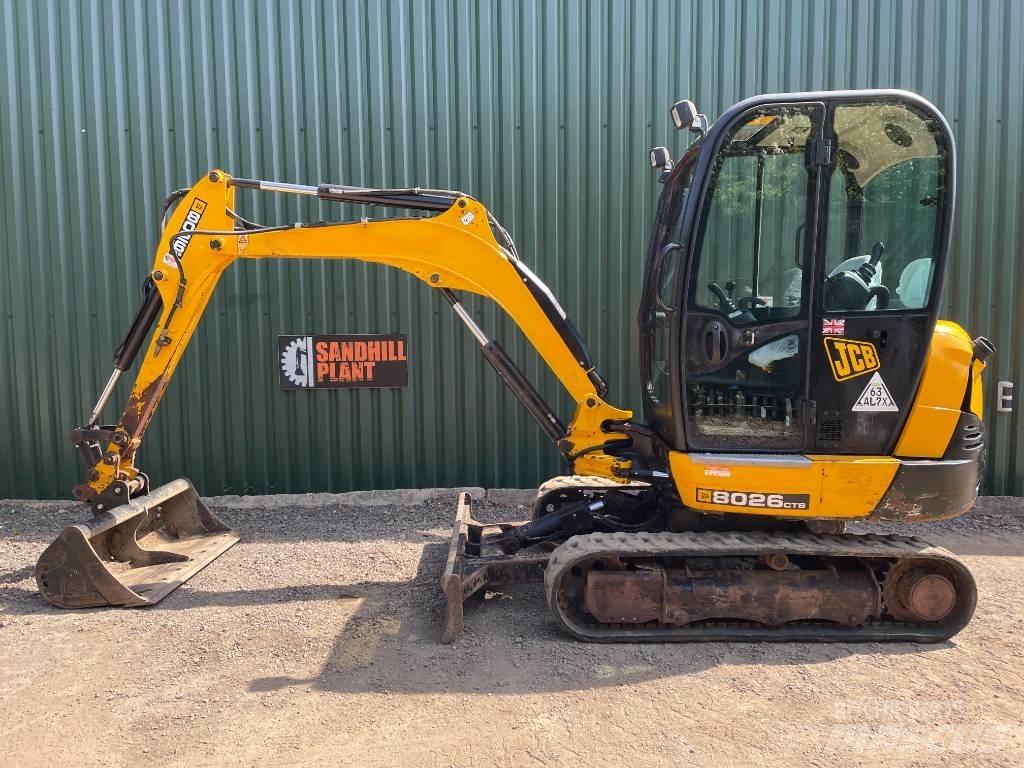 JCB 8026 CTS Мини-экскаваторы