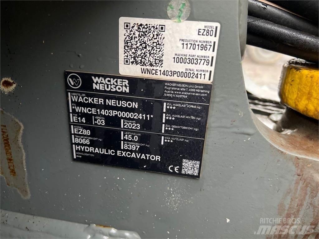 Wacker Neuson EZ80 Гусеничные экскаваторы