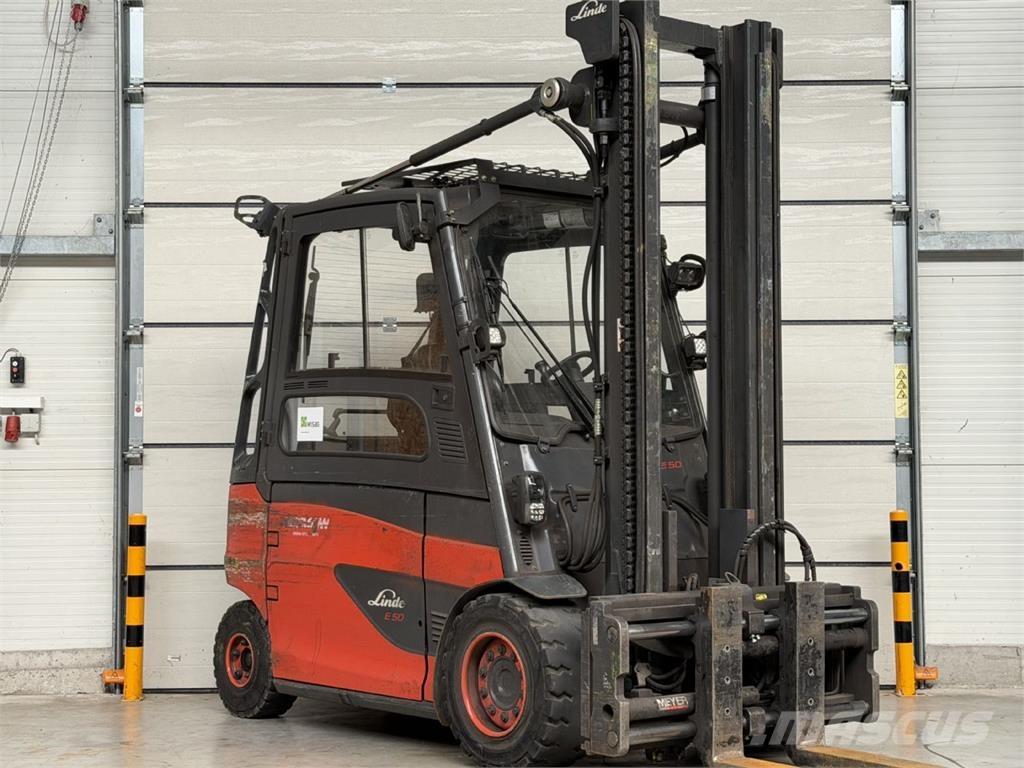 Linde E50HL-01 Электропогрузчики