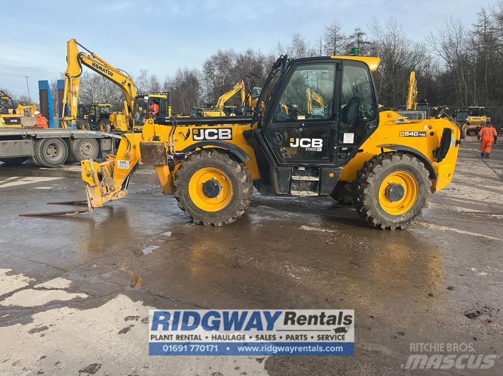 JCB 540-140 Телескопические погрузчики