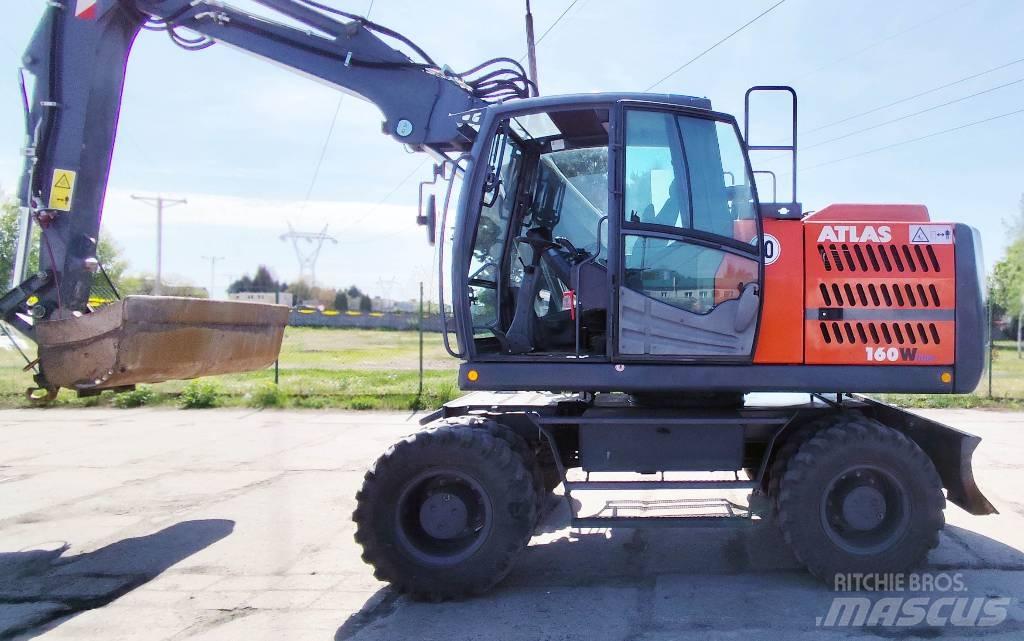 Atlas 160 W Колёсные экскаваторы
