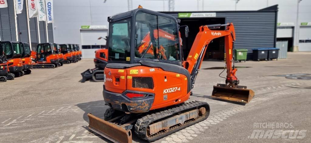 Kubota KX 027 Мини-экскаваторы
