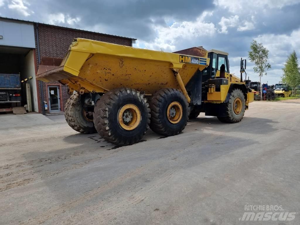 Komatsu HM 400 6x6 Шарнирно-сочленённые самосвалы