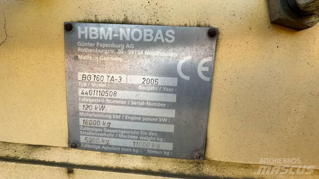 HBM-Nobas GB160TA-3 Грейдеры