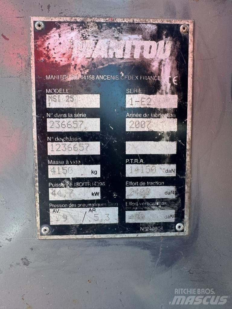 Manitou MSI 25T Дизельные погрузчики