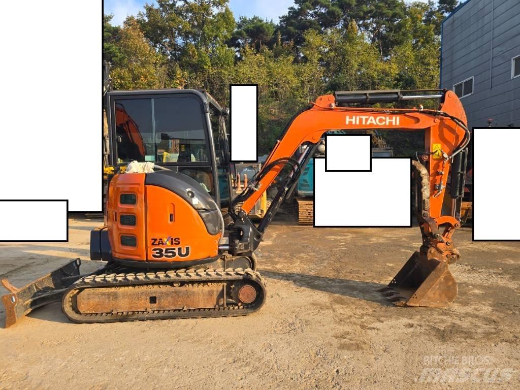  HITCHI ZX35U Мини-экскаваторы