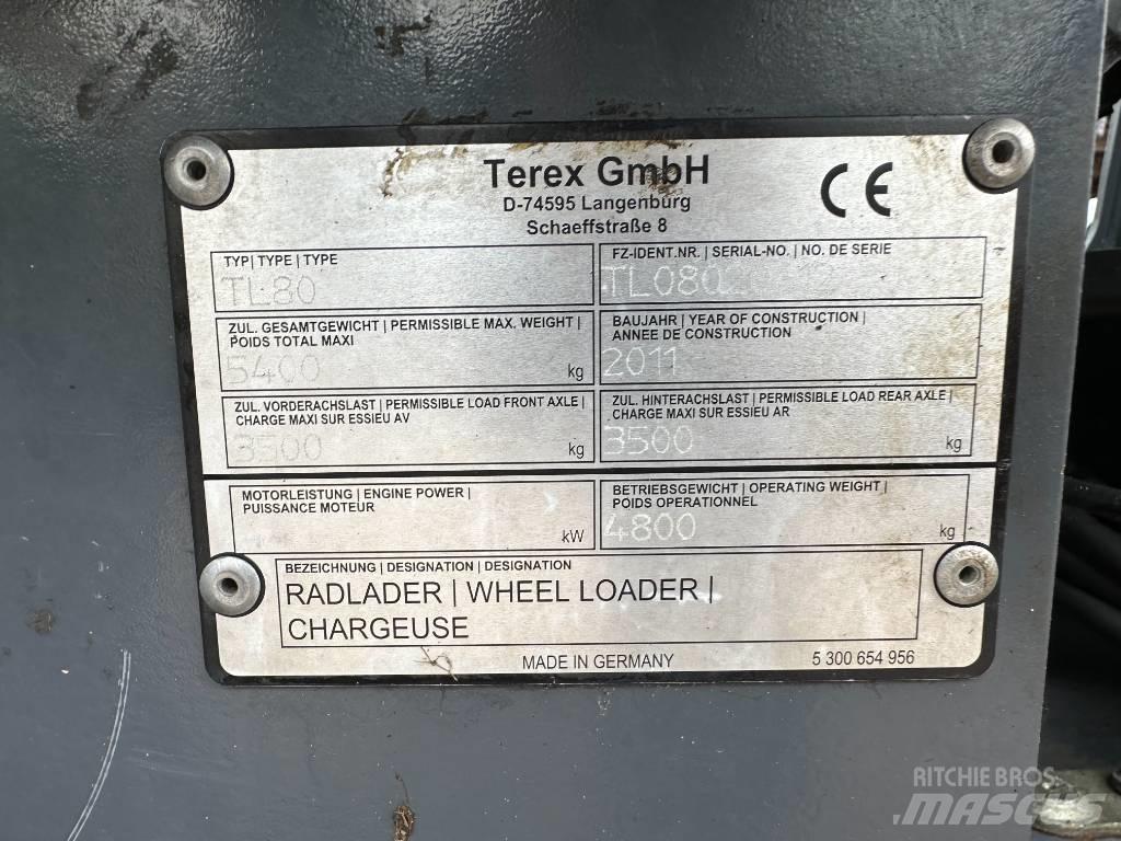 Terex TL 80 Фронтальные погрузчики