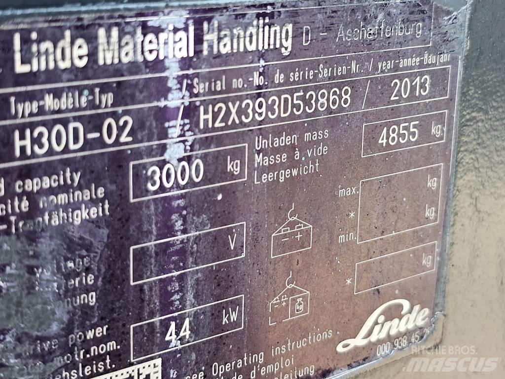 Linde H30D-02 Дизельные погрузчики