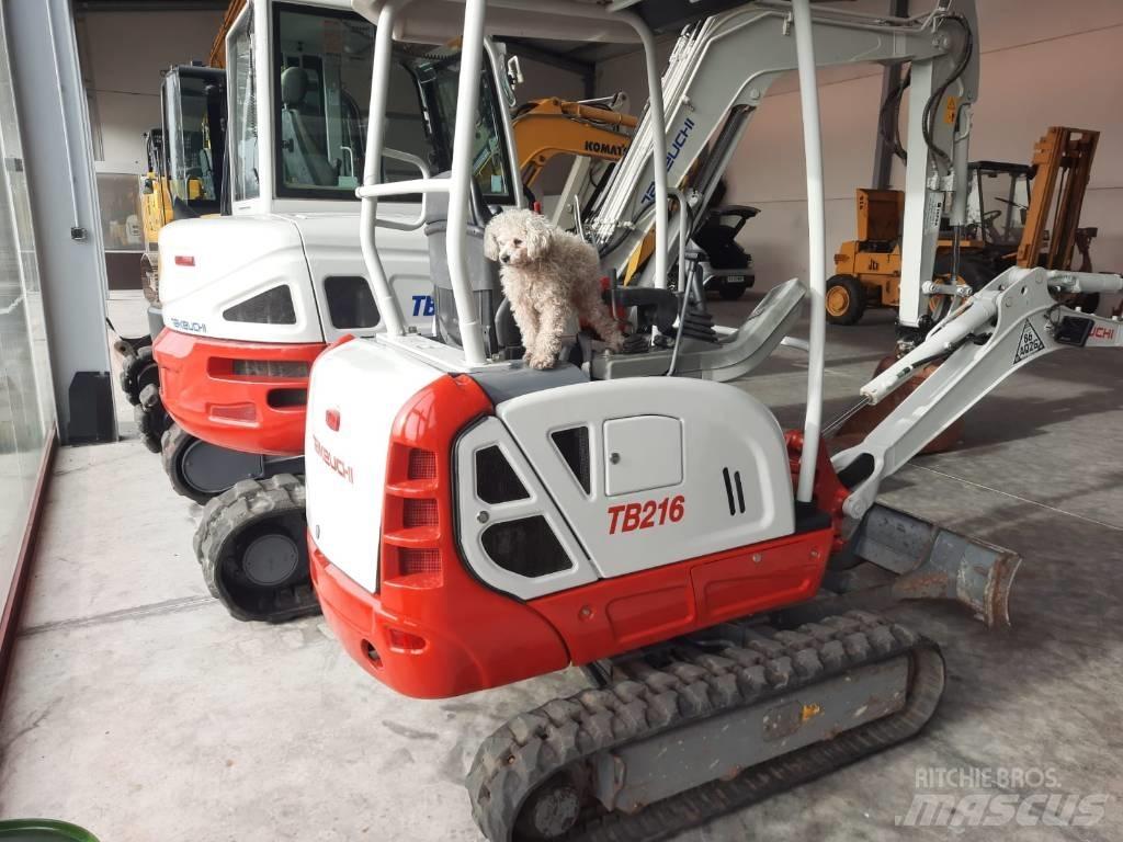 Takeuchi TB216 Мини-экскаваторы
