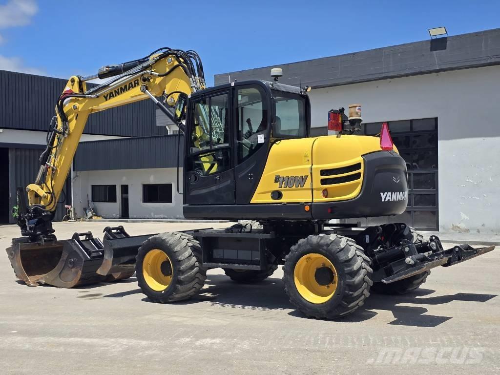 Yanmar B 110 W Колёсные экскаваторы