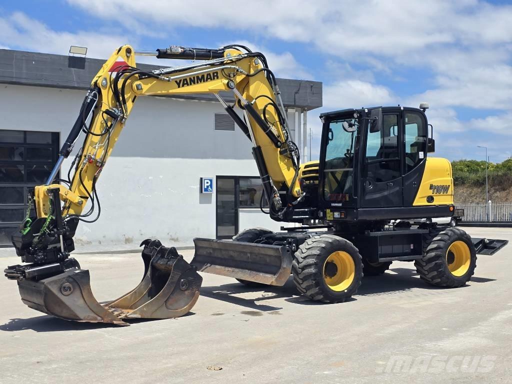 Yanmar B 110 W Колёсные экскаваторы