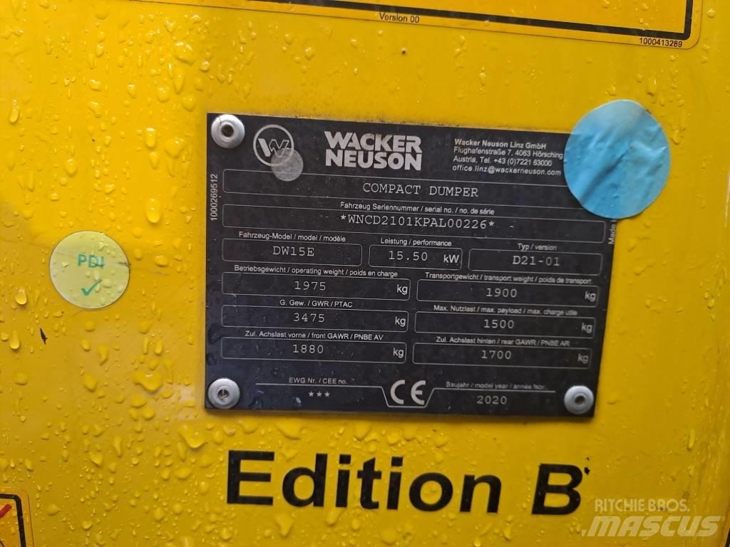 Wacker Neuson DW15e Мини-самосвалы