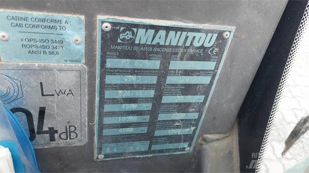 Manitou MT625T Телескопические погрузчики