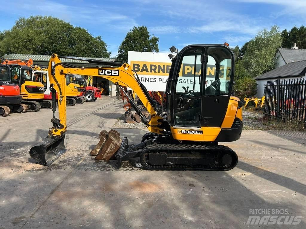JCB 8026 CTS Мини-экскаваторы