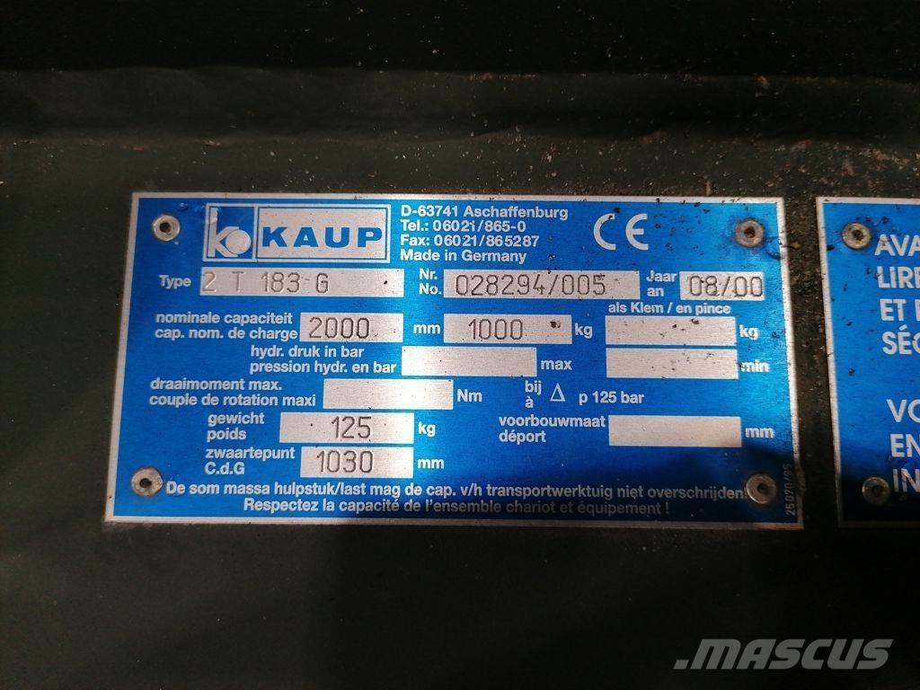 Kaup 2T183G Строительная техника - Другие